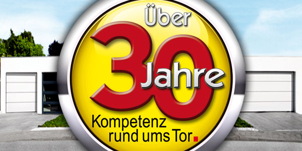 Über 30 Jahre Kottmair Garagentorbau