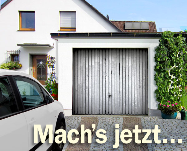 Garagentor-Erneuerung mit Kottmair Garagentorbau Garagentor-Erneuerung mit Kottmair Garagentorbau